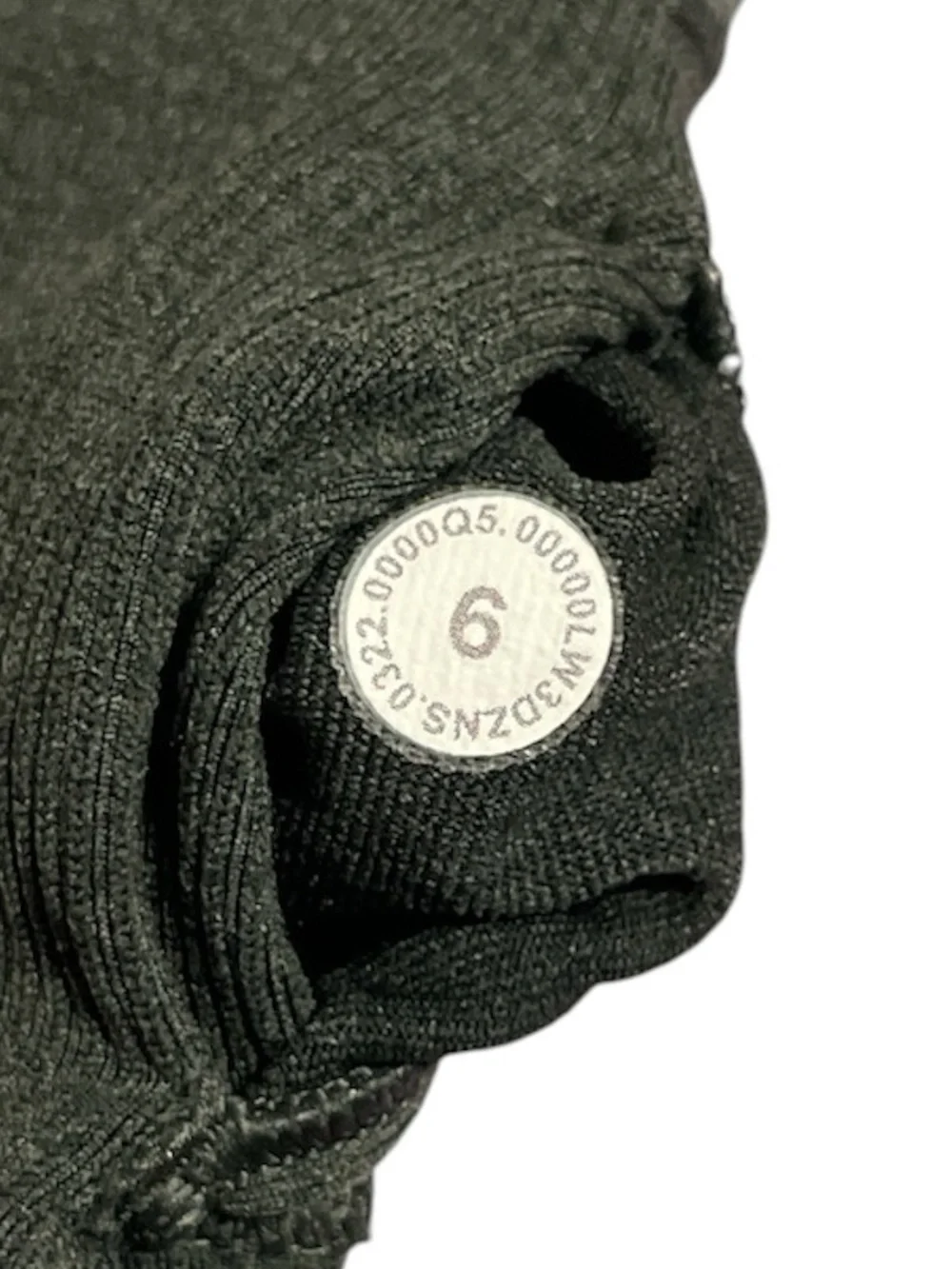 Lululemon Ebb to Street Long Sleeve Cropped Ribbed Shirt in Smoked Spruce Size 6